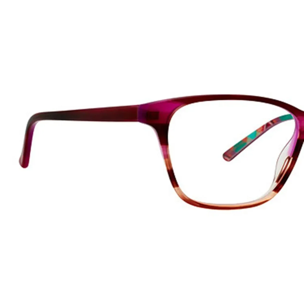 NWT Vera Bradley VB-DENISE-RUMBA-GRID 50mm New Eyeglasses